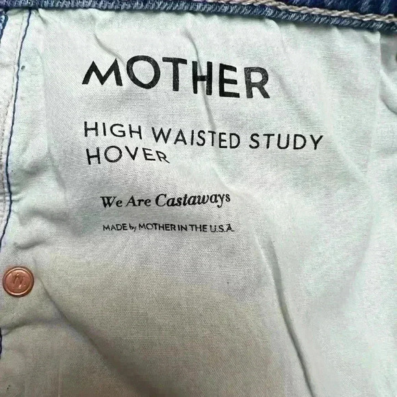Mother Superior High Waisted Study Hover in We Are Castaways Size 30 - Picture 9 of 12